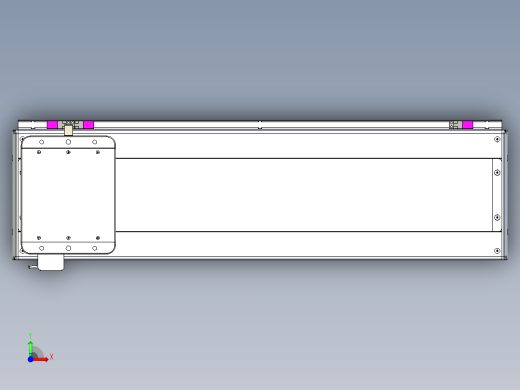 威洛博LC系列3d模型模组LC22H1Y-S650前视缩略图