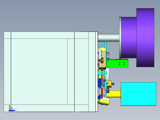自动铆接螺丝螺帽C型环的机器左视缩略图