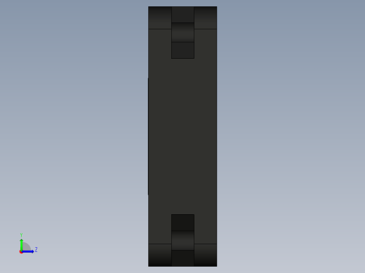 轴流风扇40x40x10mm左视缩略图