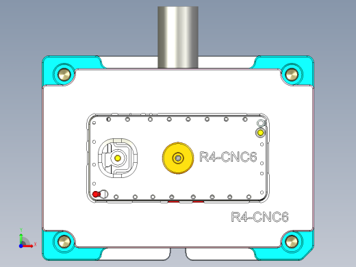 R4-笔记本CNC工装夹具三维模型CNC6-1030前视缩略图