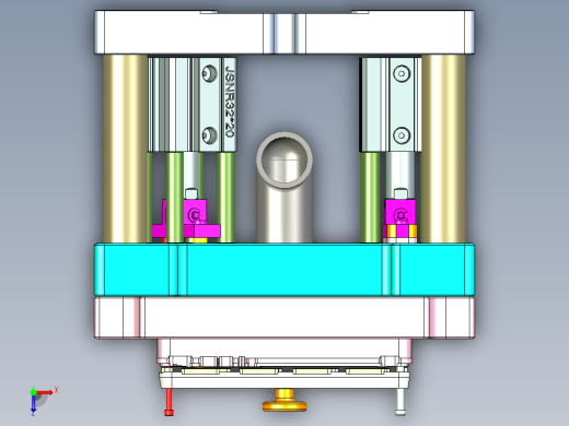 R4-笔记本CNC工装夹具三维模型CNC6-1030俯视缩略图