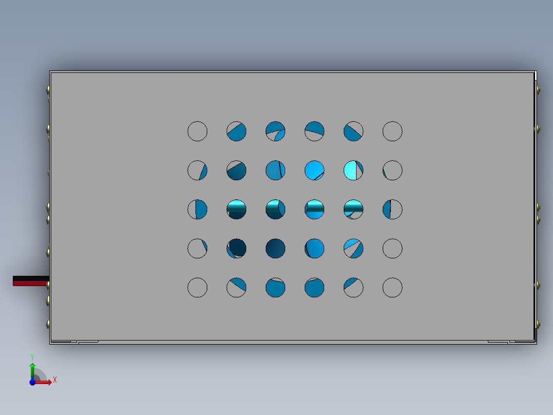 整流模块柜sw16可编辑前视图