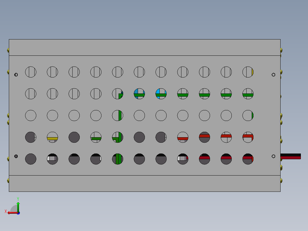 整流模块柜sw16可编辑后视图