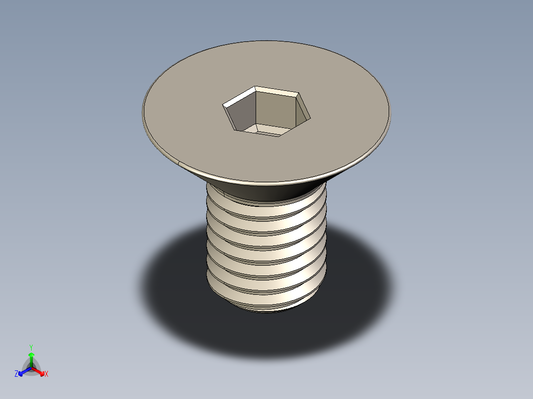 Screw_ISO_10642_M10x18_A2.STEP主视图