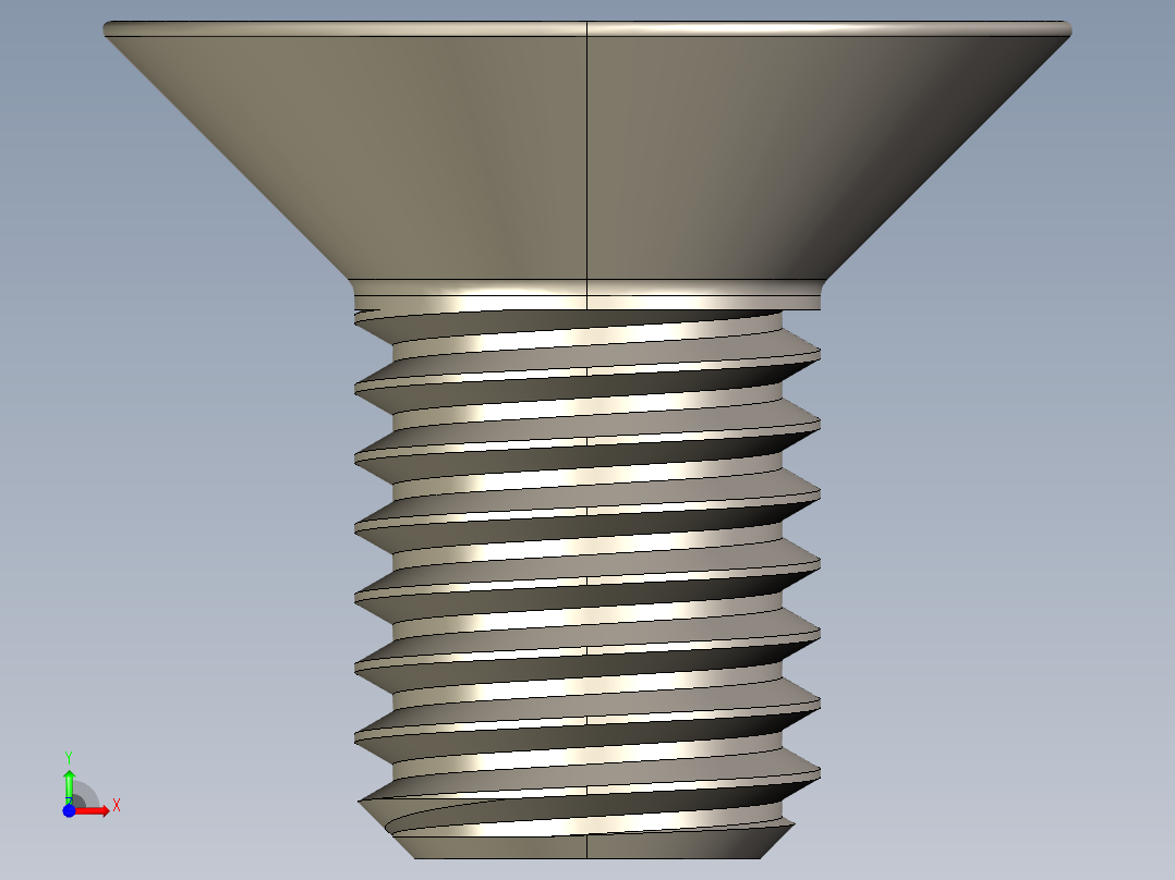 Screw_ISO_10642_M10x18_A2.STEP前视图