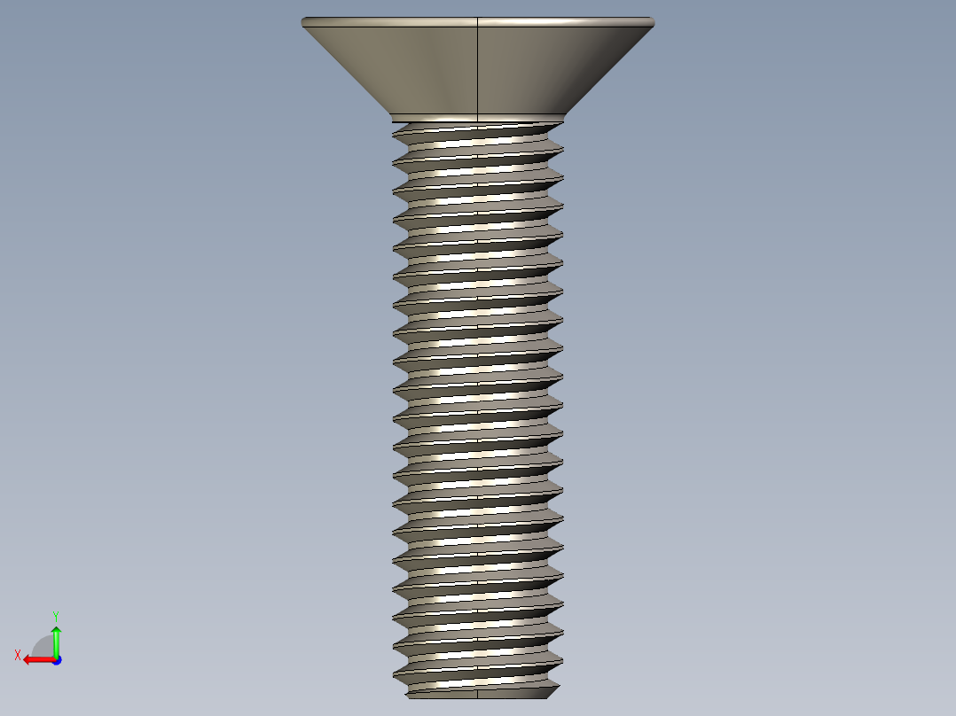 Screw_ISO_10642_M3x12_A2.STEP后视图