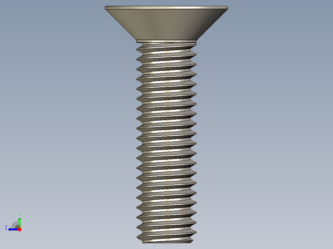 Screw_ISO_10642_M3x12_A2.STEP右视图