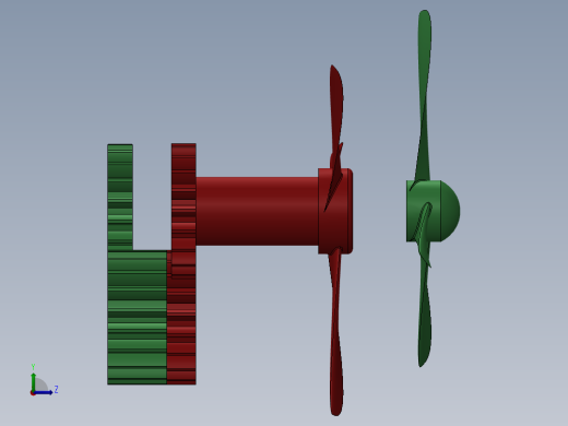 螺旋桨(24)左视缩略图