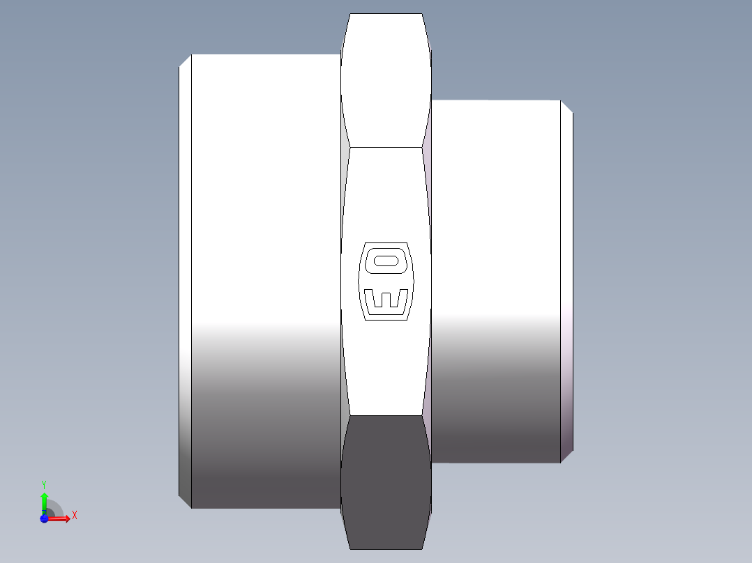 直通变径-GR、1C-36-45前视图