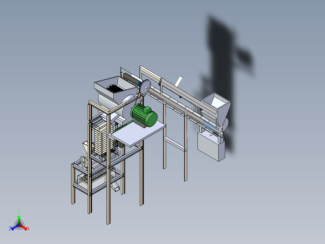 B2004076-生芭蕉转化为芭蕉粉机器