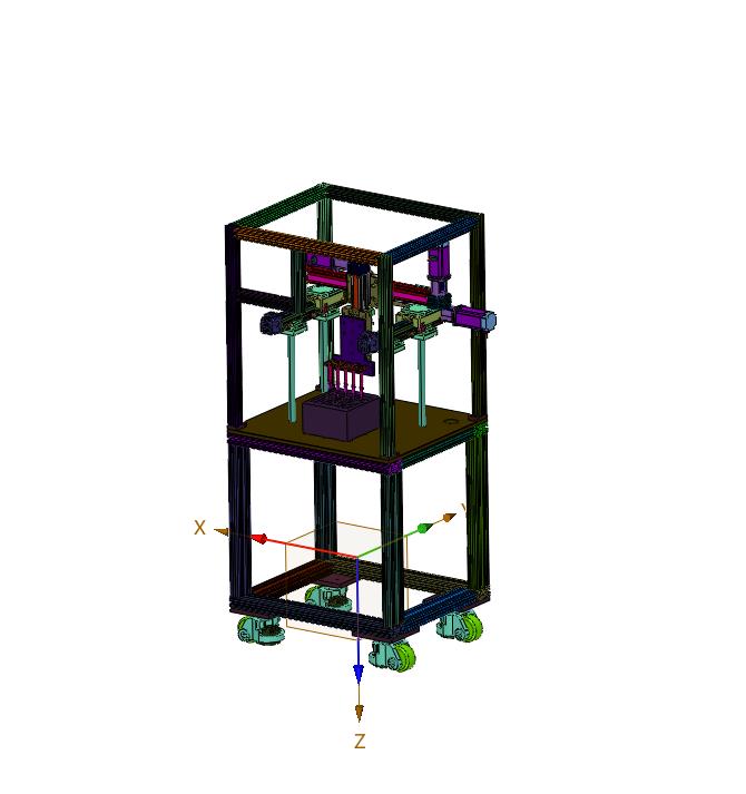 化学实验用试管烘干装置