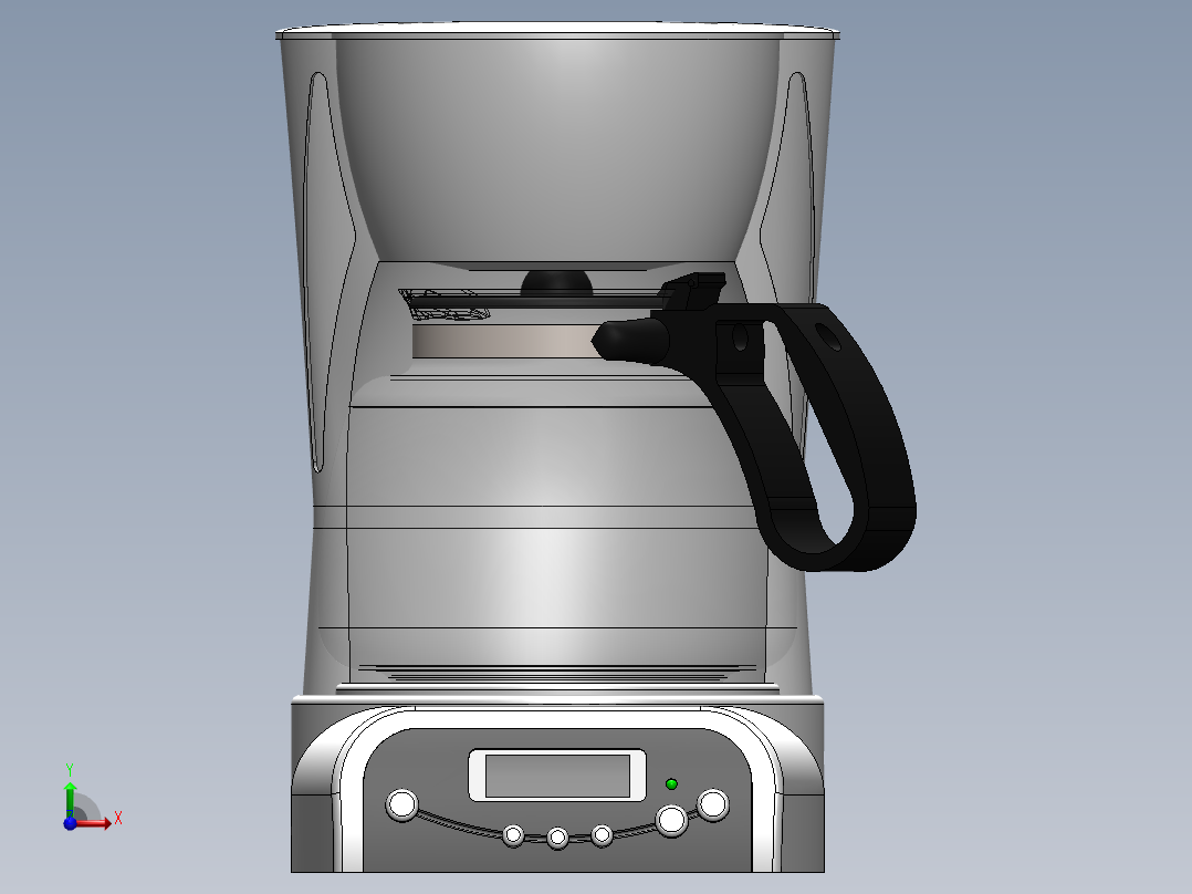 咖啡机(27)前视图