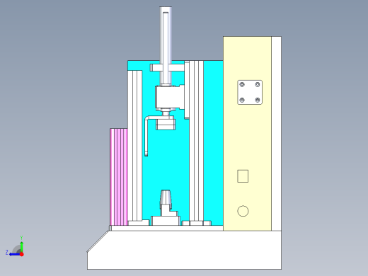 塑胶卡簧装配机右视缩略图