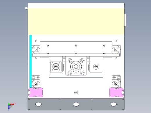 塑胶卡簧装配机俯视缩略图