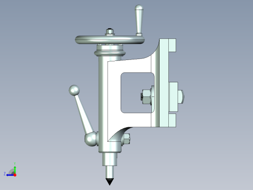 B2005145-车床尾座右视缩略图