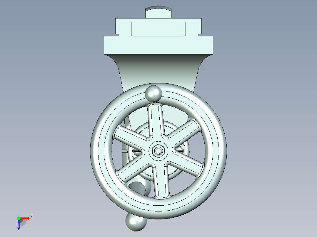 B2005145-车床尾座俯视图