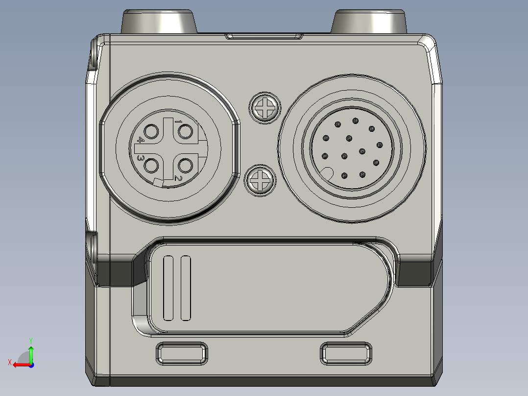 sr-x100ZB后视图