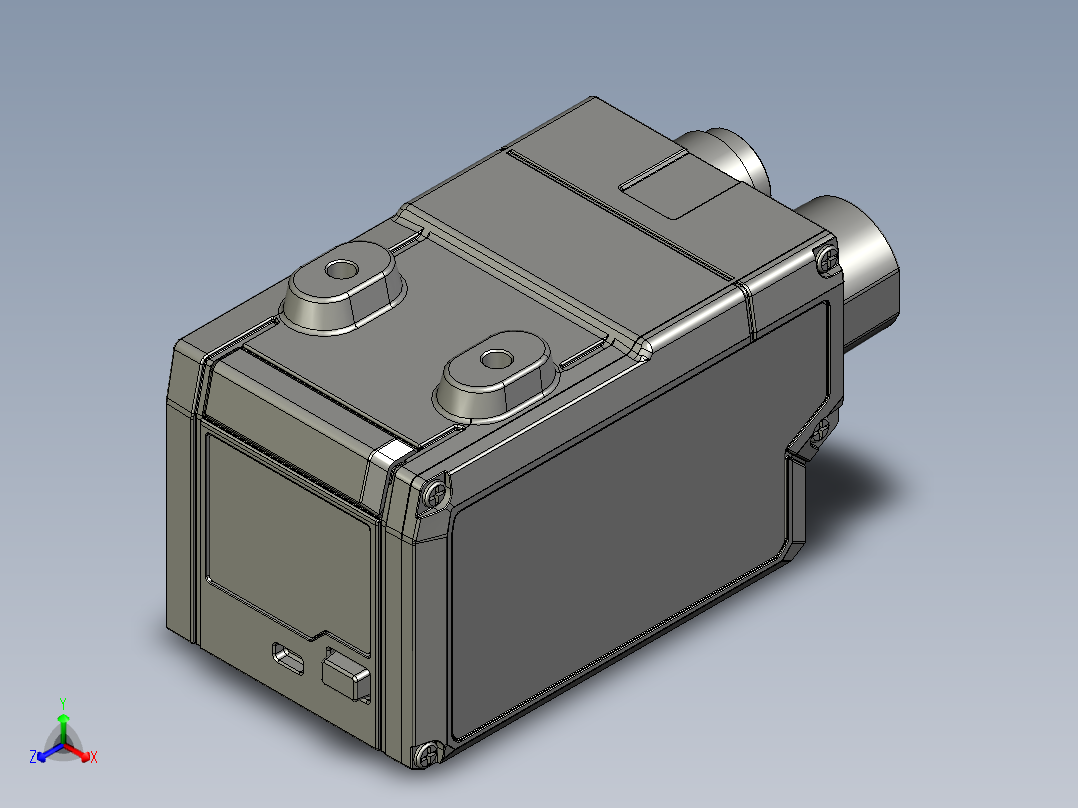 sr-x100ZB正等轴测图