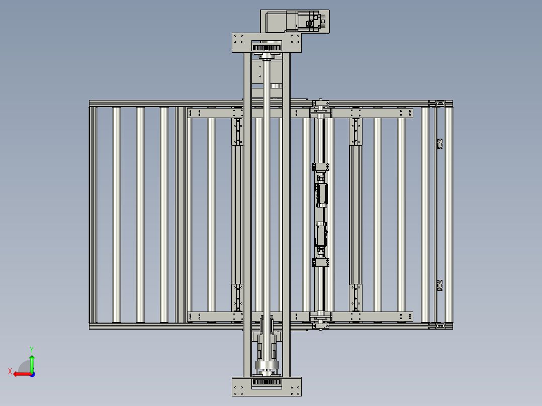 HX2115-02-06-00翻转台行走后视图