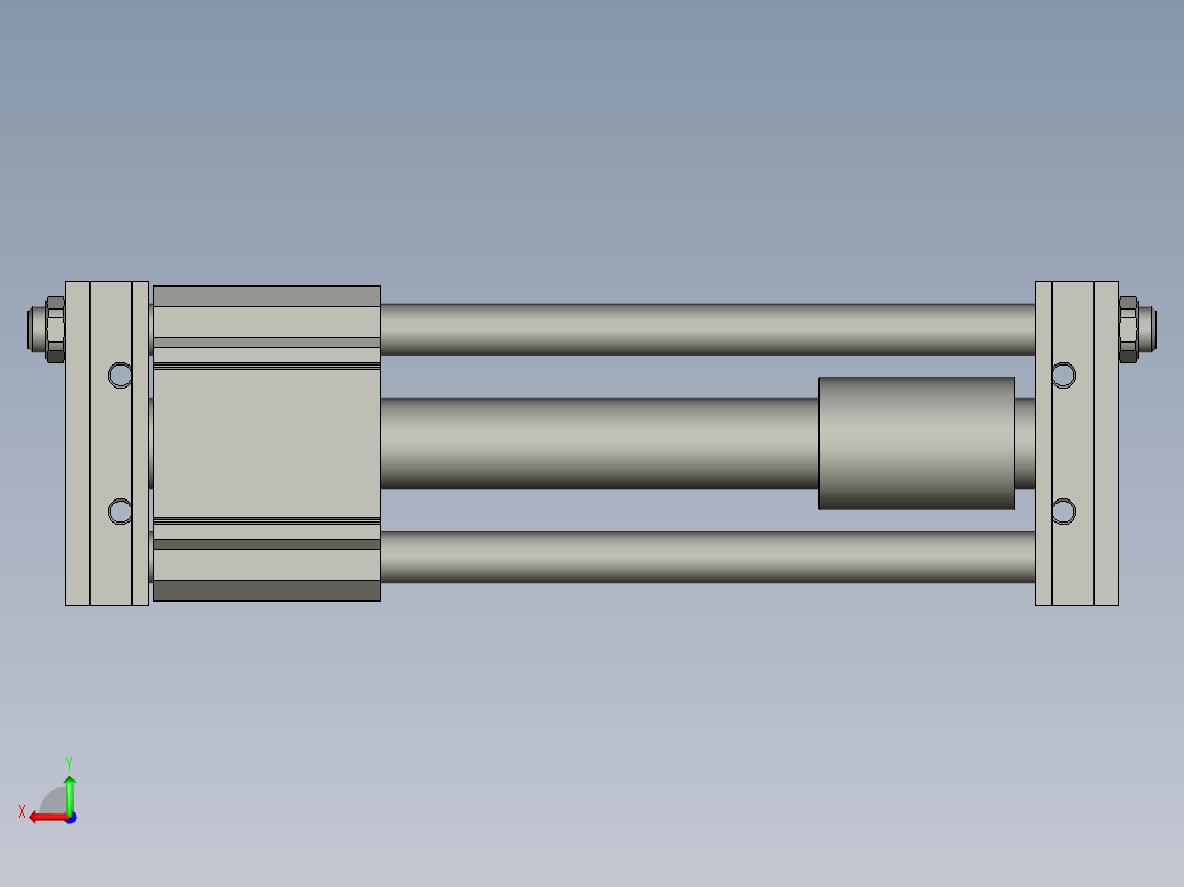 热风干设备-RMT25X200后视图