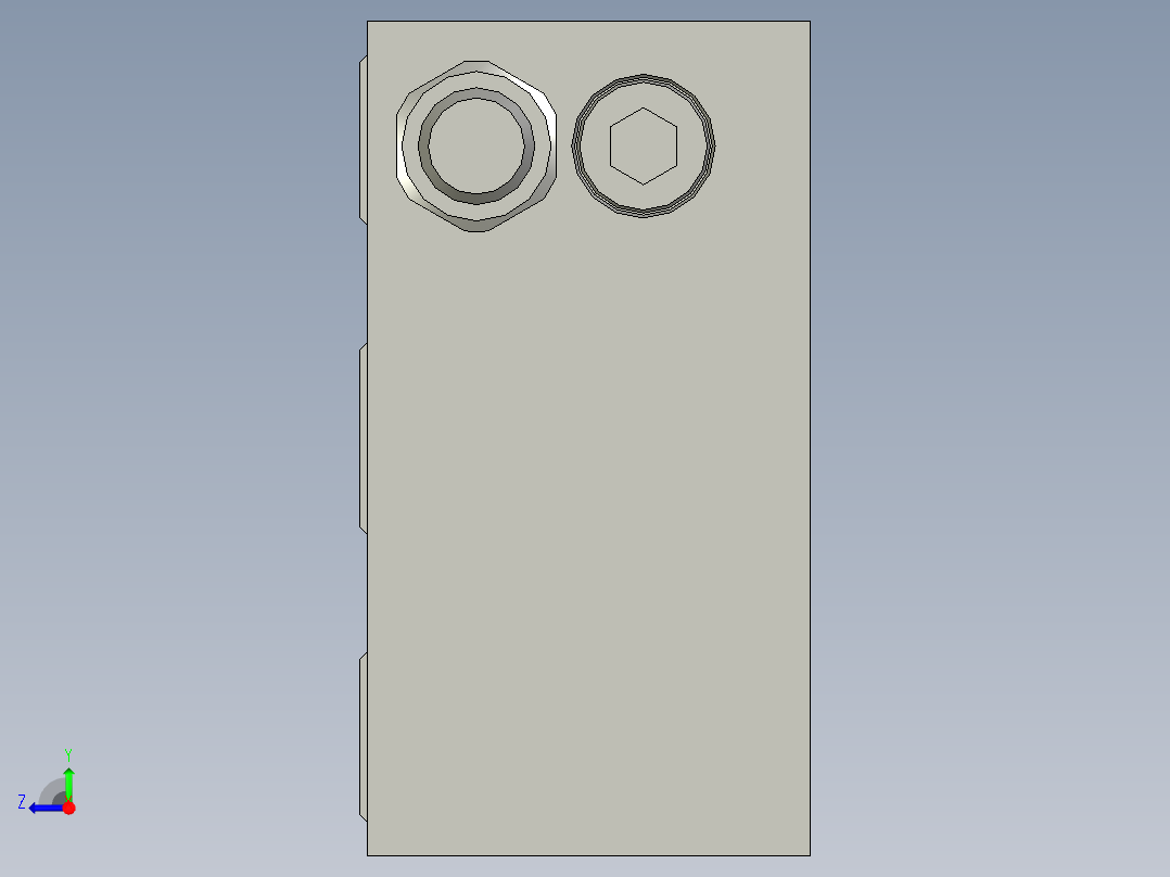 热风干设备-RMT25X200右视图
