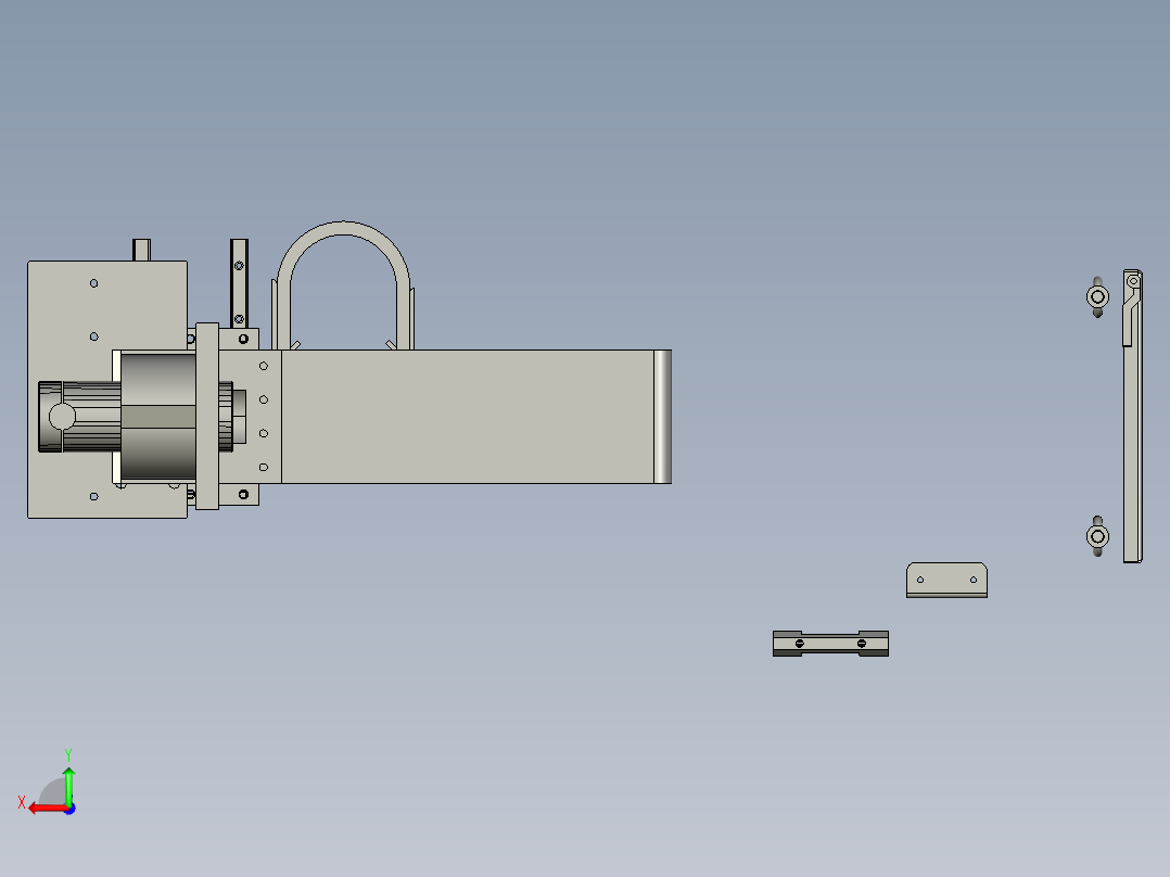 WH交流焊机后视图