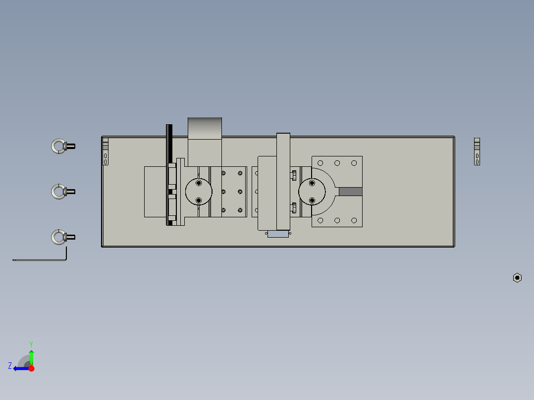 WH交流焊机右视图