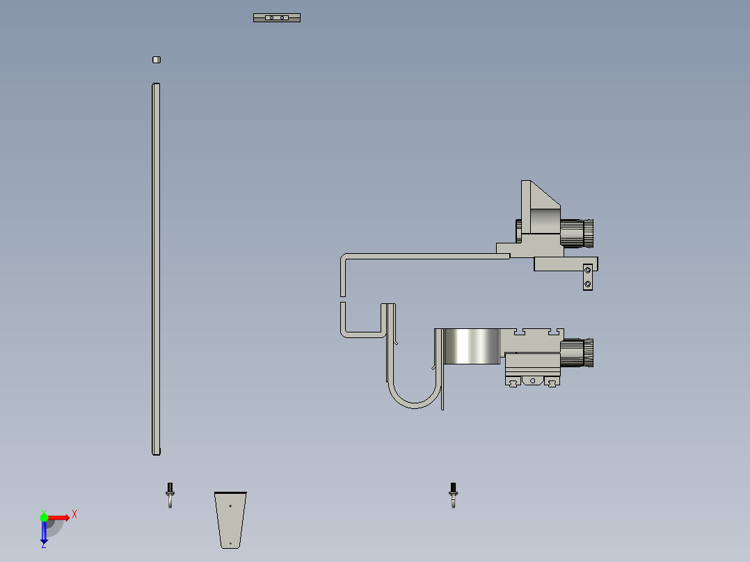 WH交流焊机俯视图