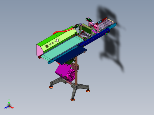 注塑机专用排料输送带