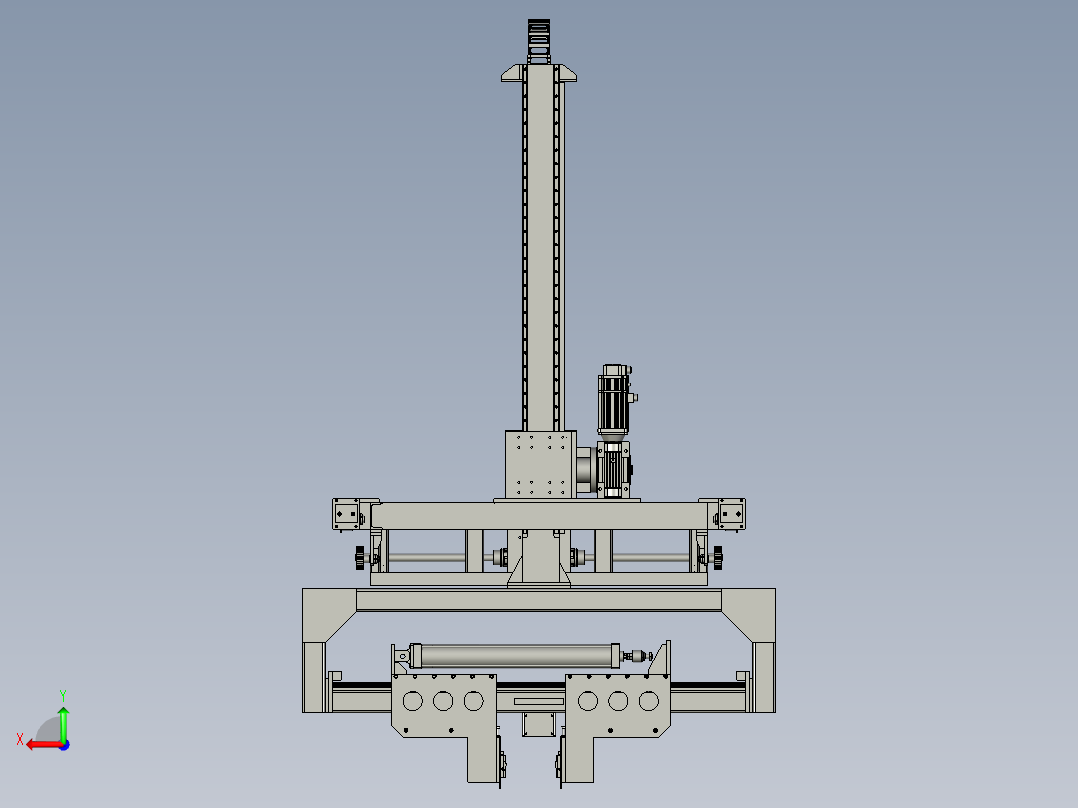 ZDSB-02-00机械手小车组件后视图