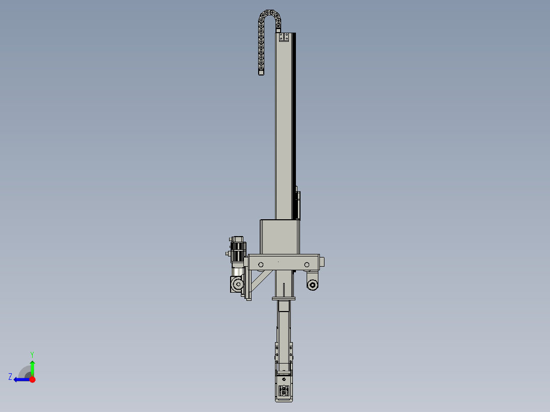 ZDSB-02-00机械手小车组件右视图