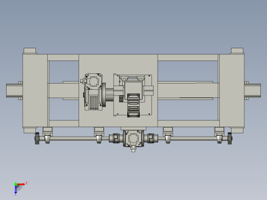 ZDSB-02-00机械手小车组件俯视缩略图