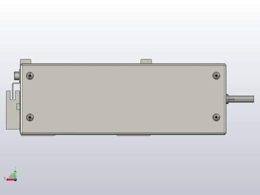 SYS14-700-BL-200W滚珠花健、支撑座、滚珠丝杠、交叉导轨、直线模组.STEP后视缩略图