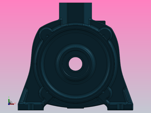 多级泵电机支架CM 120水泵前视缩略图