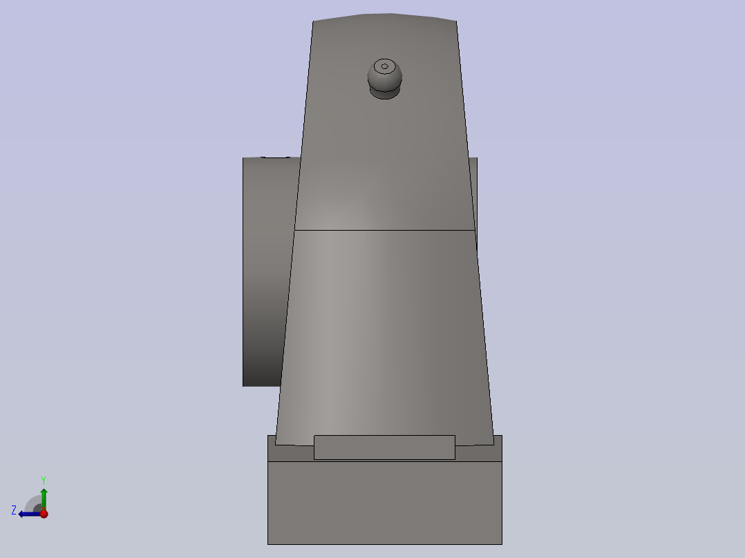 -GB／T7810-1995-带立式座轴承  [UCP306]右视图