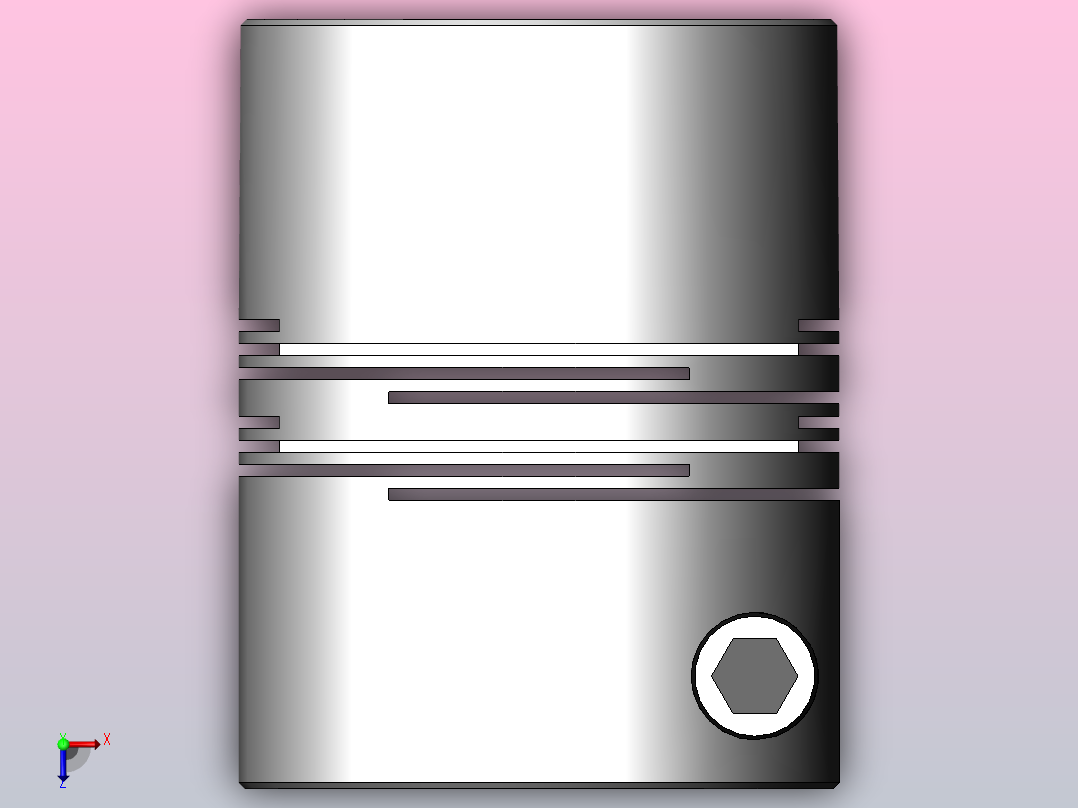 LK7系列 夹紧螺丝固定平行式（弹性联轴器）[SLK7-C32]俯视图