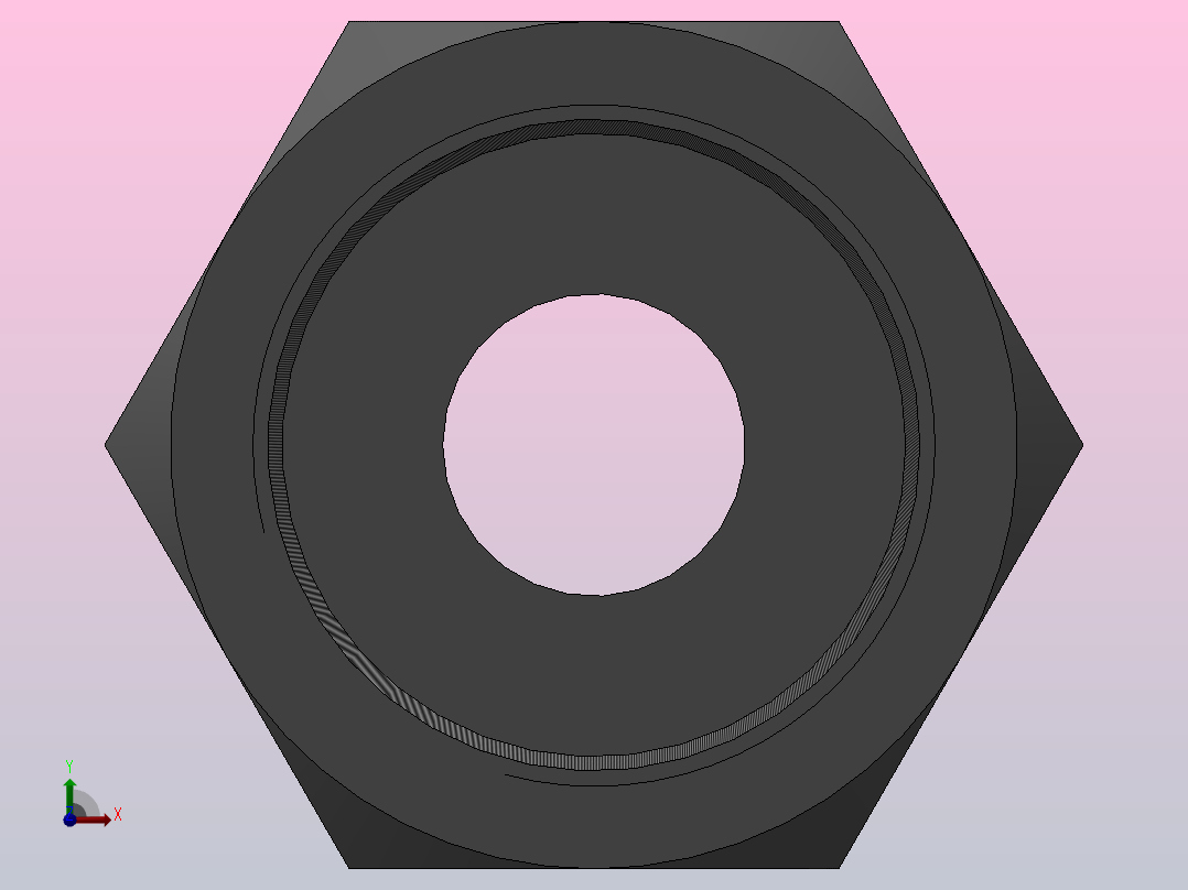 IPCF-N 内螺纹直通-NPT螺纹_IPCF5∕16-NO3前视图