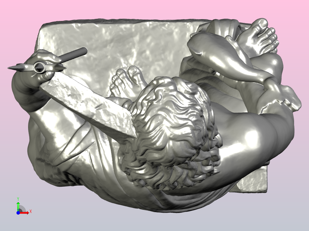 3D打印海王星前视图