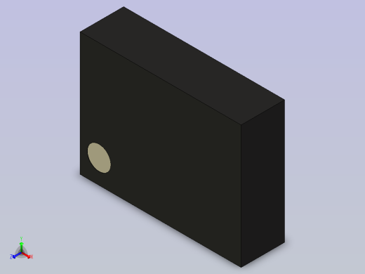 2439.5 MHz BAW滤波器的3D模型，尺寸1.70 x 1.30 x 0.46 mm，可用带宽74 MHz。