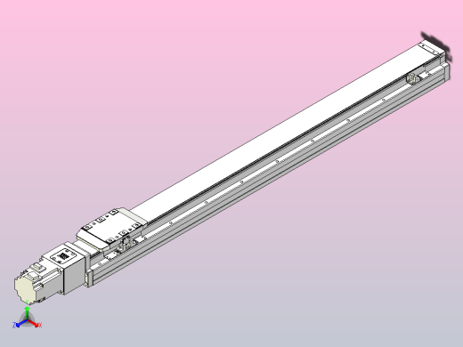 滚珠丝杠直线轴内置导轨TPA-GCR-80-1610C-L800-M-M40-N3