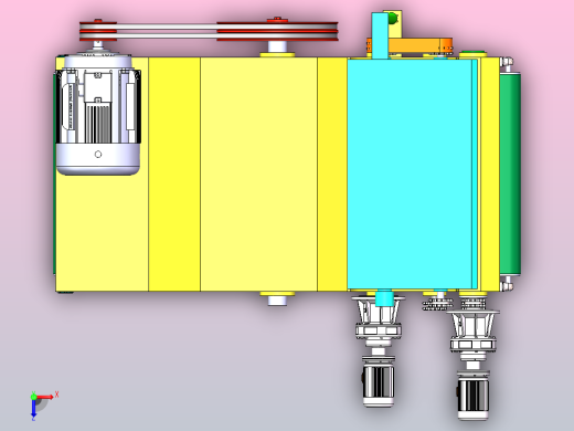 鼓式削片机（粉碎机）俯视缩略图
