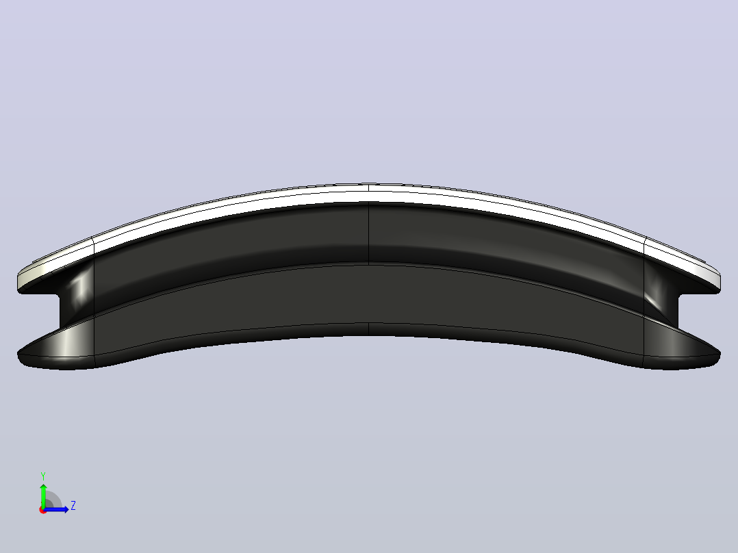 三星 Gear S 手表左视图