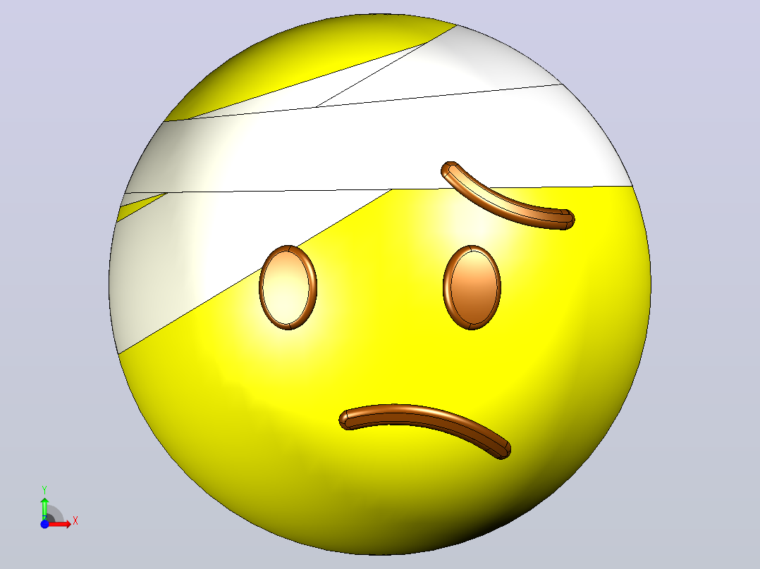 EMOJI - 受伤前视图