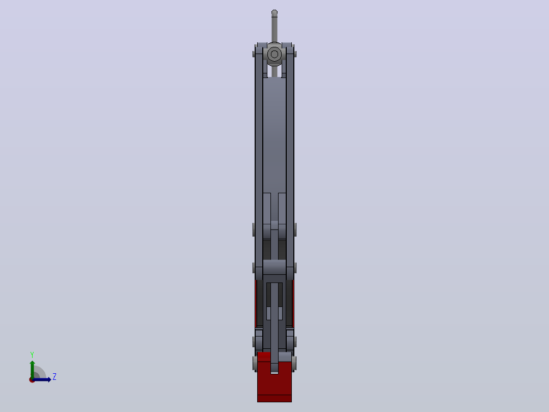 BB-MM系列带式制动器_BB1600-600MM左视图
