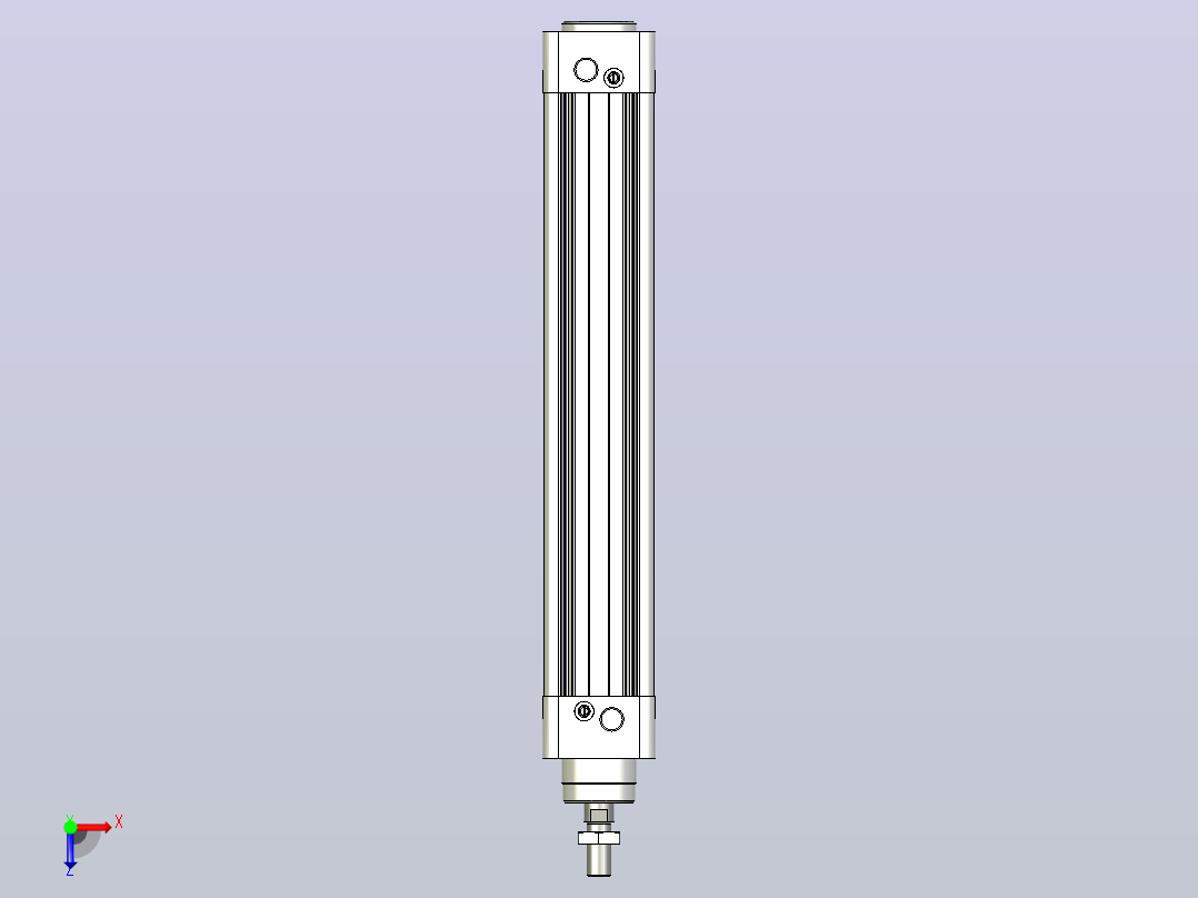 FESTO气缸DNC-32-200-PPV-A-C180---_asm_0_俯视图