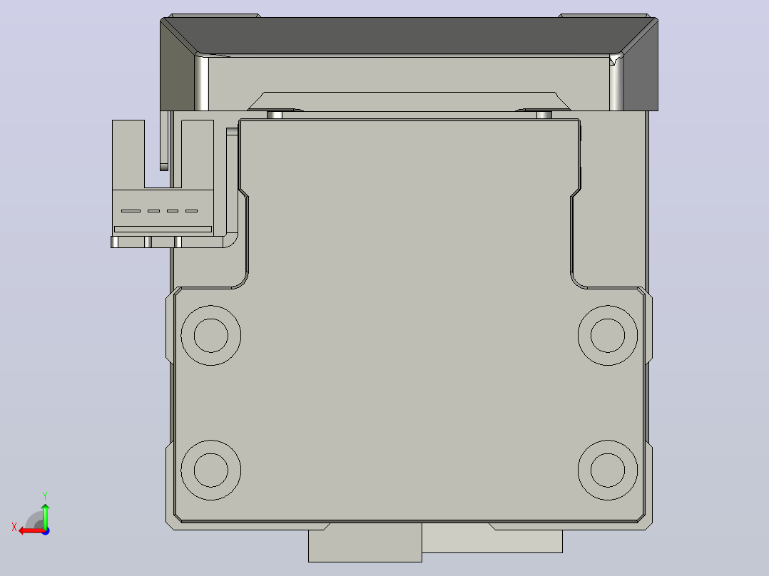 滚珠丝杠直线轴内置导轨TPA-GCR-65-1610C-L250-M-M40-N3后视图
