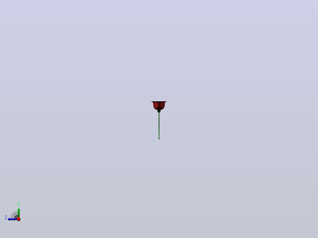 玫瑰花右视图
