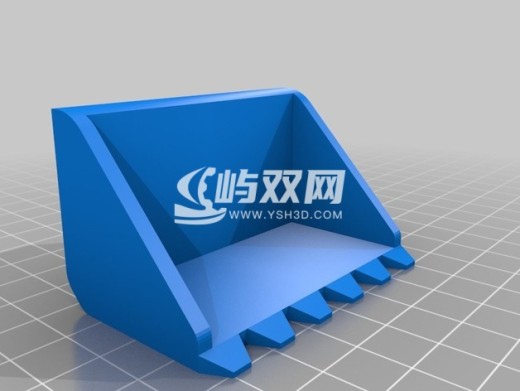 简易迷你推土机3D打印图纸 STL格式缩略图