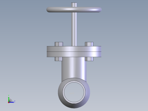 globe valve (asme b16.34) bw -150-2500阀左视缩略图