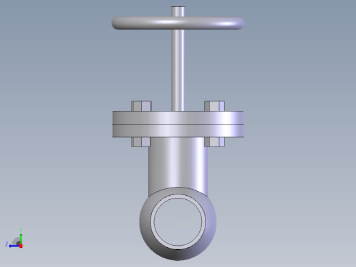 globe valve (asme b16.34) bw -150-2500阀右视缩略图
